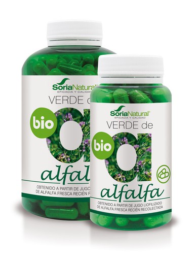 Verd D'Alfals Bio 80 Càpsules Vegetals 630mg