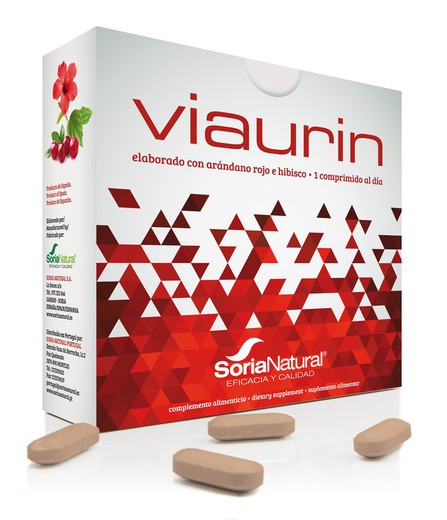 Viaurin 750mg 28 Comprimidos Soria Natural