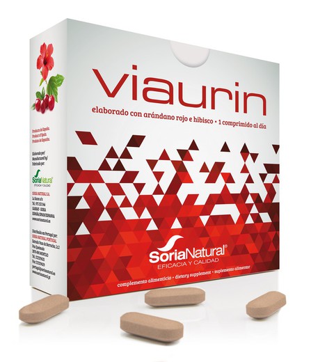 Viaurin 750mg 28 Comprimits Soria Natural