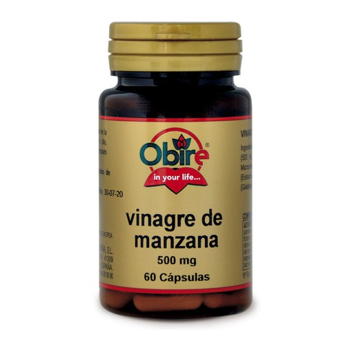 Vinagre De Manzana 500 Mg  60 Caps