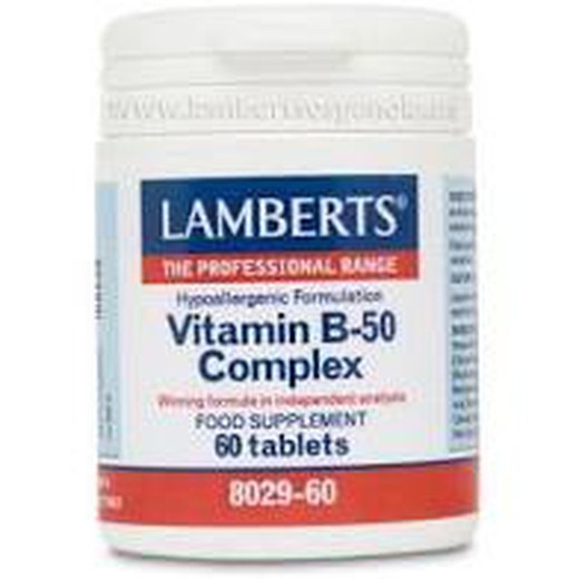 Vit B 50 Complex 60 Tabs