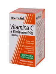 Vitamin C 1000 Bioflavonoides 60 Comprimidos Health Aid