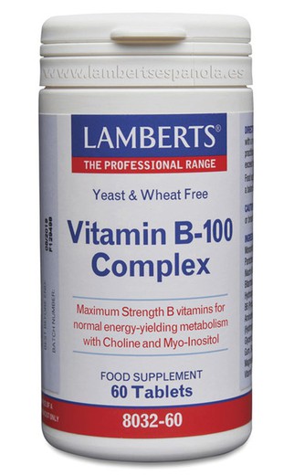 Vitamina B-100 Complex 60 Tabs