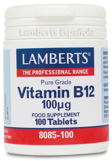 Vitamina B12 100/Ug 100 Tabs