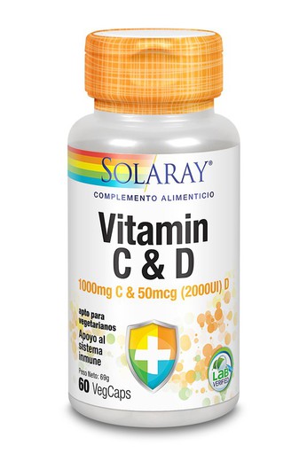 Vitamina C & D 60 Vcápsulas