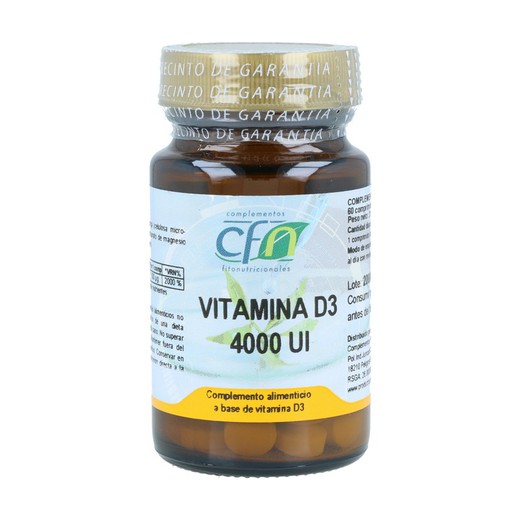 Vitamina D 4000 UI 60 Cápsulas CFN