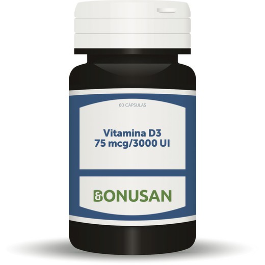 Vitamina D3 75 Mcg / 3000 Ui 60 Cap