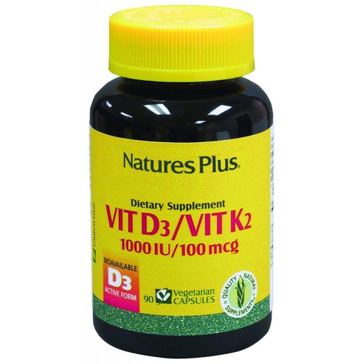 Vitamina D3 / Vitamina K2 90 Cap