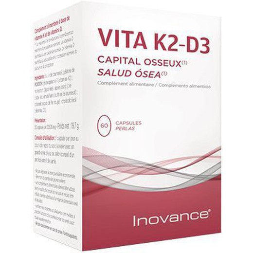 Vitamina K2 D3 60 Perles