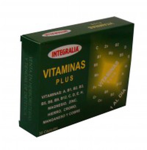 Vitaminas Plus 30  cápsulas