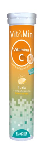 Vit&Min Vitamina C 15 Comp Efervescents