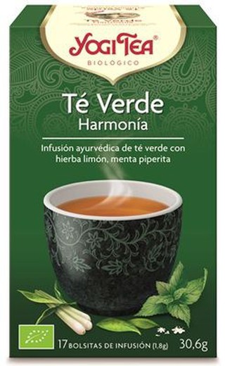 Yogi Tea Armonia Te Verde 17 Bols