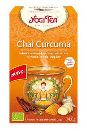 Yogi Tea Chai Curcuma 17 Bossetes X 2 Gr