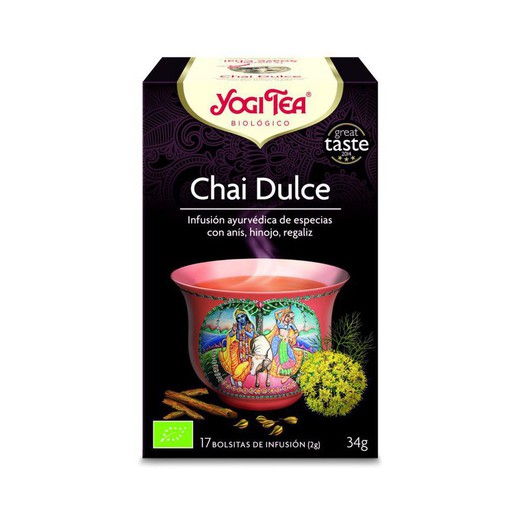 Yogi Tea Chai Dulce  17 X 2 Gr