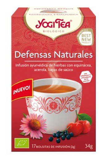 Yogi Tea Defenses Naturals 17 Filtres X 2 Gr