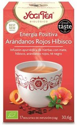 Yogi Tea Energia Positiva Arandanos Hibisco 17 X 1