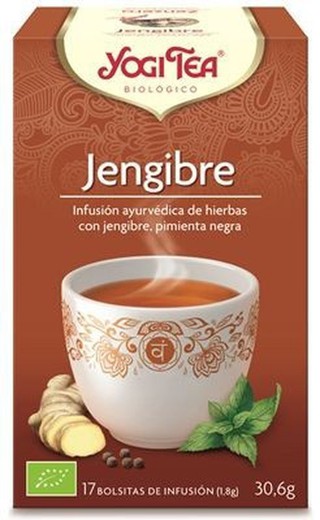 Yogi Tea Jengibre  17 X 1,8 Gr