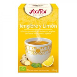 Yogi Tea  Jengibre Y Limon 17 Bolsitas