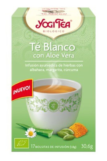 Yogi Tea Te Blanco Amb Aloe Vera 17 Filtres