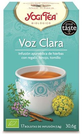 Yogi Tea Veu Clara 17 Bossetes