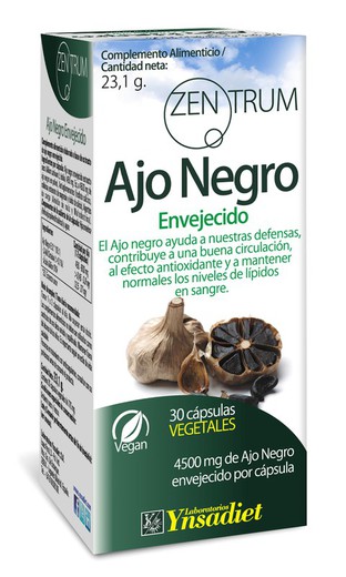 Zentrum Extracte All Negre Forte 30 Caps