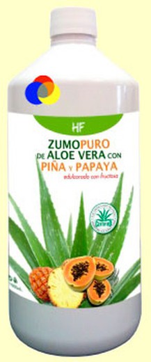 Zumo Puro Aloe Vera Con Piña Papaya 1l