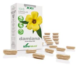 13-S Damiana S Xxi Liberación Prolongada 30 Cápsulas Soria Natural