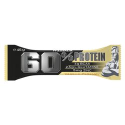 60% Protein Bar Vainilla -Caramel 45 G