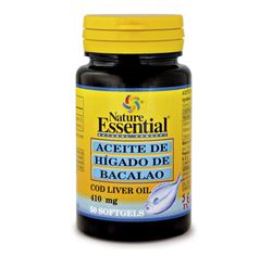 Aceite De Higado De Bacalao 410 Mg 50 Perlas