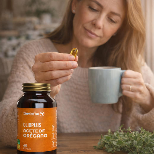 Aceite de Oregano 60 Cápsulas Olioplus Dietética Plus