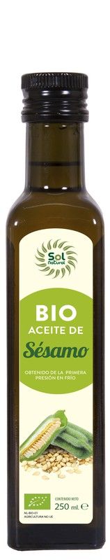 Aceite De Sesamo Bio Pequeño 250 Ml