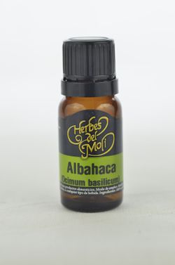 Aceite Esencial Albahaca Eco 10 Ml