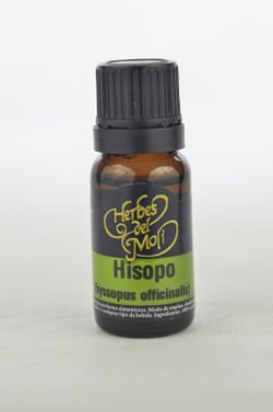 Aceite Esencial Hisopo Eco 10 Ml