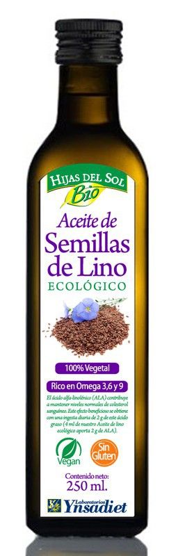 Aceite Semilla Lino Ecologico 250 Ml