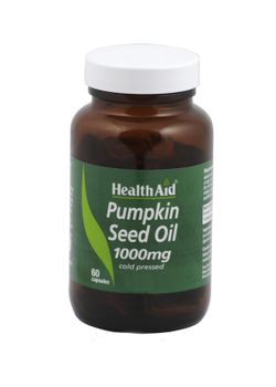 Aceite Semillas De Calabaza 1000mg 60 Cápsulas Health Aid
