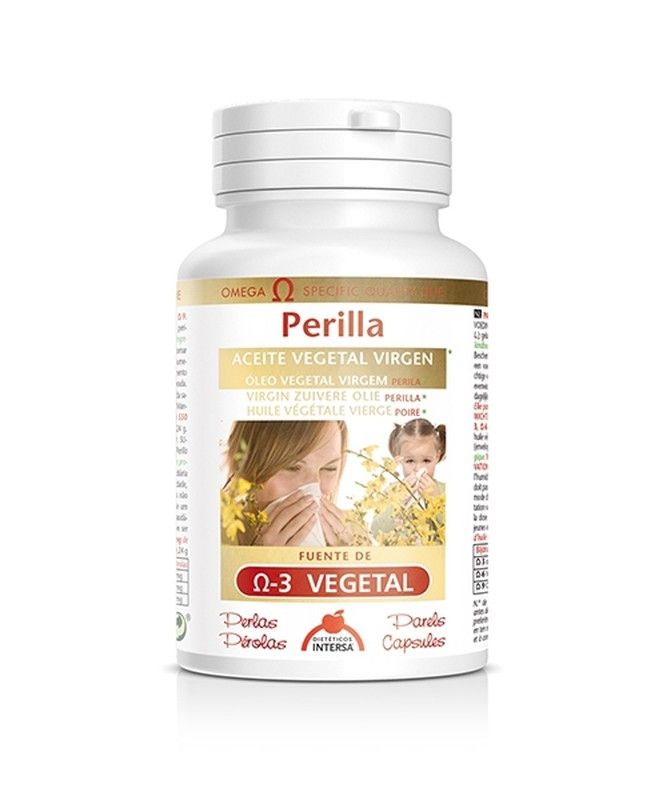 Aceite Vegetal Perilla 120 Perlas Intersa