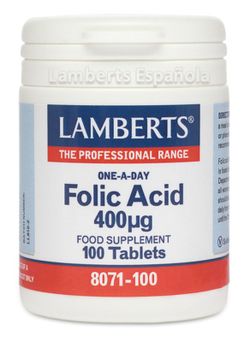 Acido Folico 400/Ug 100 Tabs