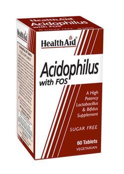 Acidophilus Con Fos 60 Comprimidos Health Aid