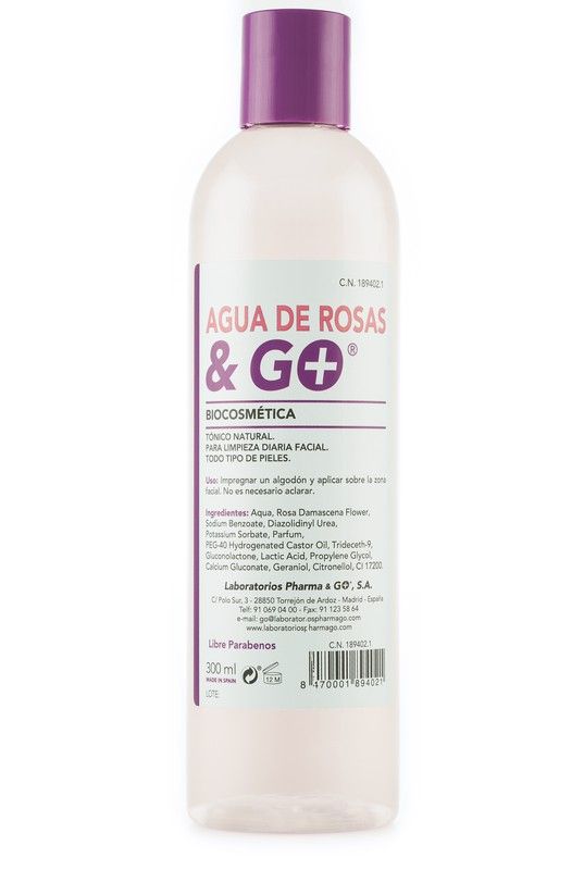 Agua De Rosas & Go 300 Ml