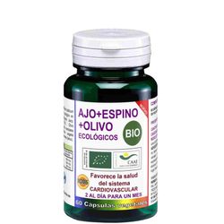Ajo Espino Olivo Ecologico Bio 60 Cap