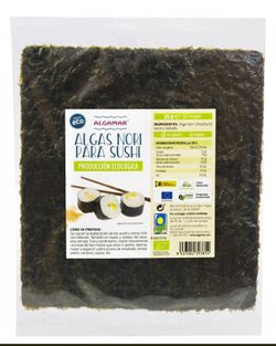 Alga Nori Sushi 10 Hojas 25 G Delialga