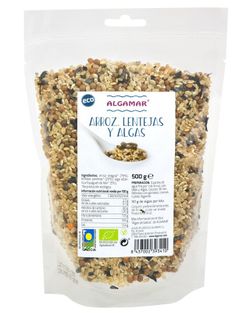 Arroz, Lentejas Y Algas 500 G Eco