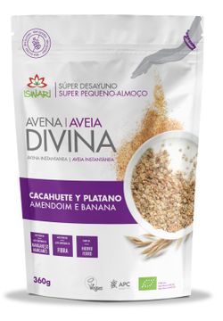 Avena Divina Cacahuete Platano Bio 360 Gr
