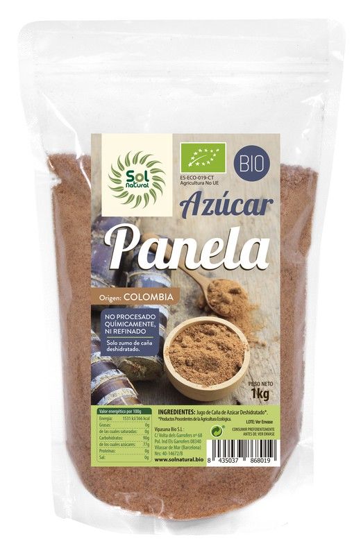 Sucre Panel·la Bio Familiar 1 G