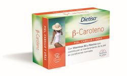 B Caroteno 36 cápsulas