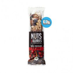 Barrita Chocolate Negro-Cereza Nuts&Berries 40g