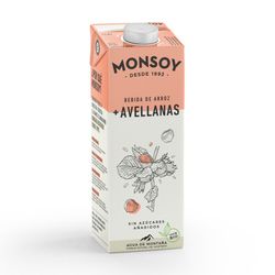 Bebida De Arroz Con Avellanas Bio 1 L