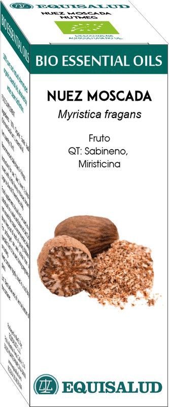 Bio Essential Oil Nuez Moscada - Qt:Sabineno, Miri