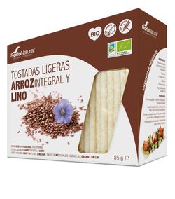 Bio Tostadas De Arroz Y Lino