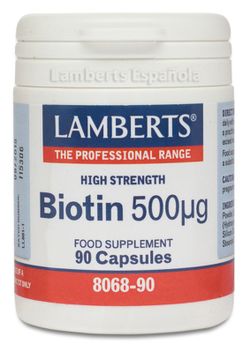 Biotina 500/Ug 90 Caps